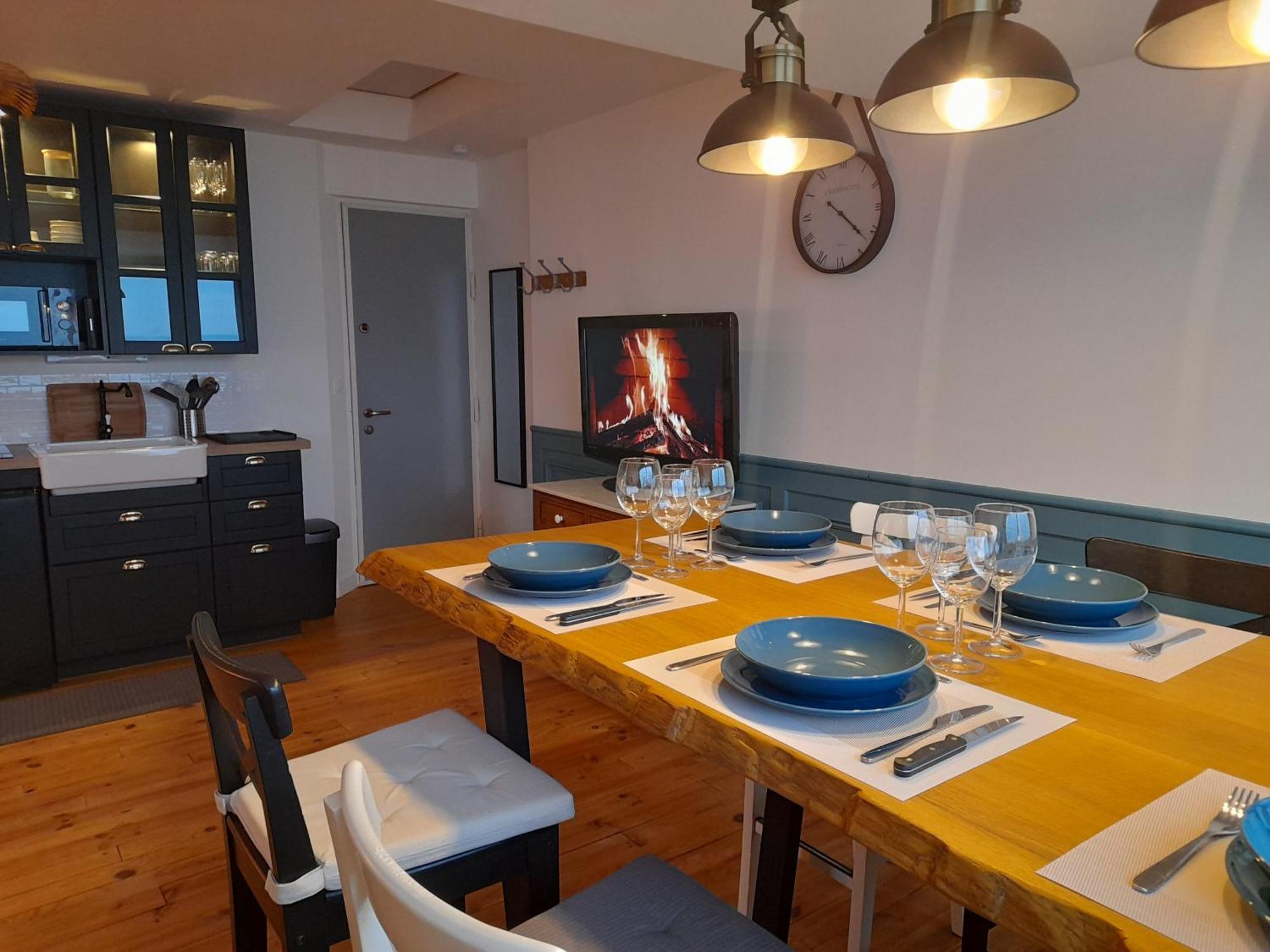 "Le Juguili" 46M2 En Front De Mer - 4 Personnes - Animaux Ok - Entierement Renove - Haut De Gamme - Wifi Мер-ле-Бен Экстерьер фото
