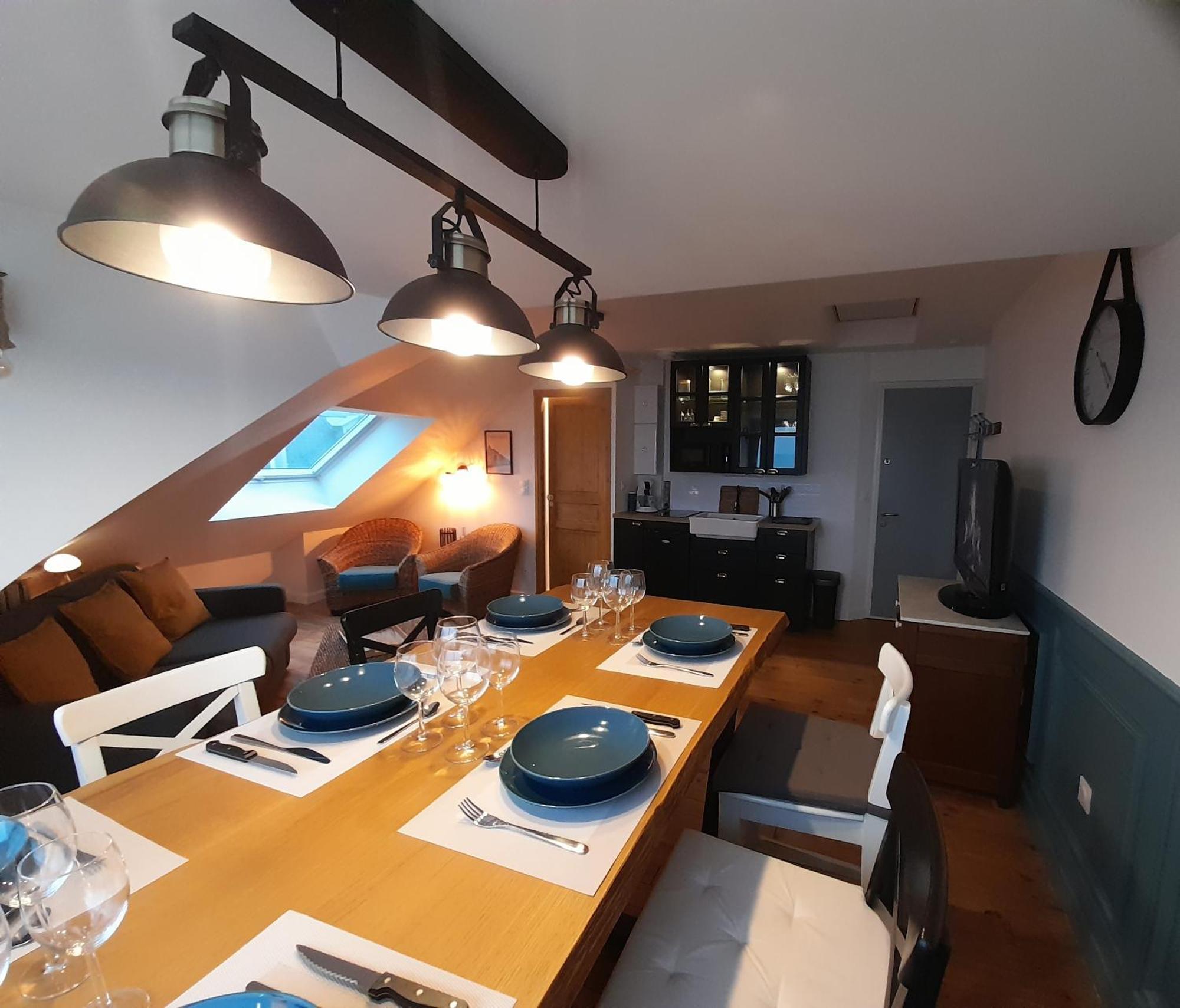 "Le Juguili" 46M2 En Front De Mer - 4 Personnes - Animaux Ok - Entierement Renove - Haut De Gamme - Wifi Мер-ле-Бен Экстерьер фото